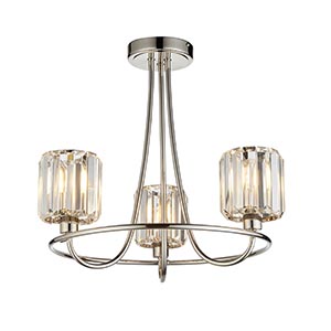 Endon semi flush clearance ceiling lights