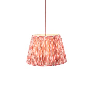 Eltham & Ikat 40cm Pendant, Red