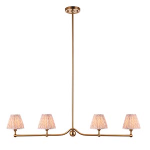 Santiago & Leaf 16cm 4lt Linear Pendant
