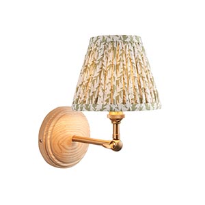 Wood Wing & Leaf 16cm Wall