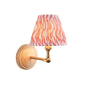 Wood Wing & Ripple 16cm Wall