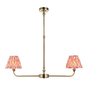 Lille & Ikat 16cm 2lt Linear Pendant