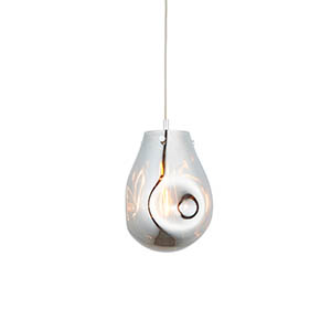 Europa Medium Pendant - Chrome