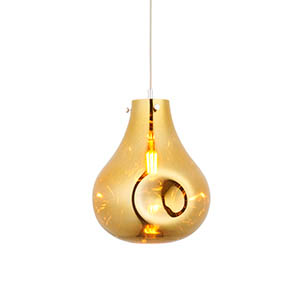 Europa Large Pendant - Gold